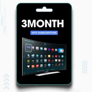 3 Months IPTV Subscription