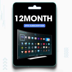12 Months IPTV Subscription