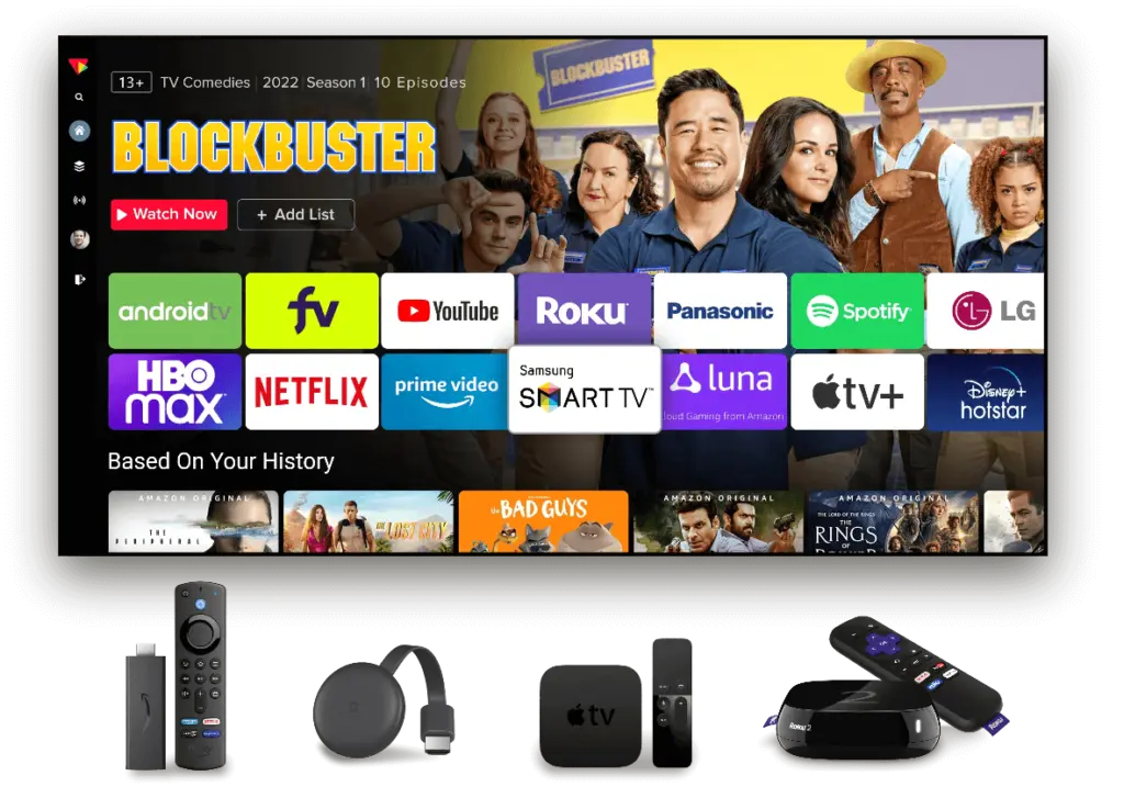 IPTVDream live sports and TV streaming on multiple devices